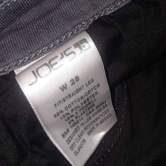 ❤ Size 28 Gray straight legged Joe's Jeans 👖 - Picture 4 of 11